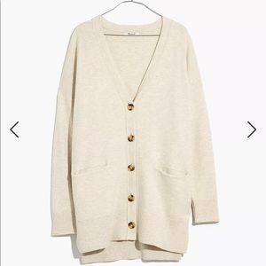 Madewell Miller Cardigan Sweater Size Medium